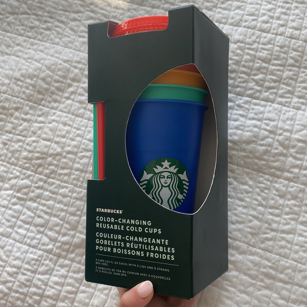 Starbucks Color Changing Cold Cups